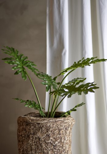 BLOOMINGVILLE Philodendron Kunstpflanze - grüner Kunststoff