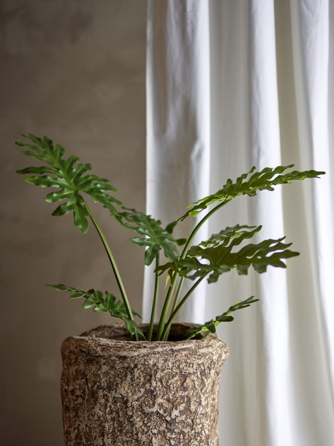 BLOOMINGVILLE Philodendron Kunstpflanze - grüner Kunststoff