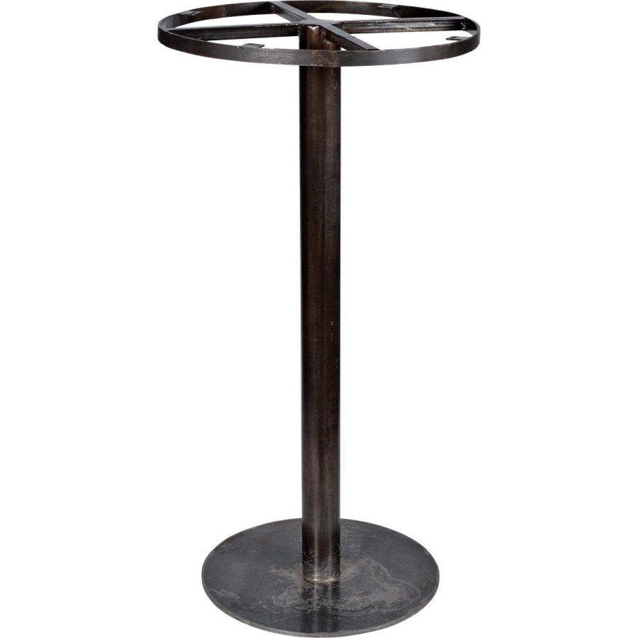 TRADEMARK LIVING hoher runder Sockel – Eisen mit Klarlack ( 55)