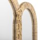 CREATIVE COLLECTION Cardiz Wandspiegel, Natur, Rattan (L80xH80xB2 cm)