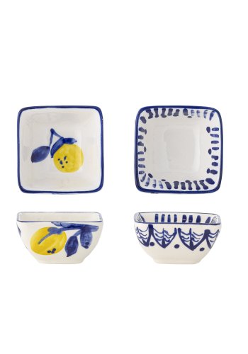 CREATIVE COLLECTION Maxima Schssel, Blau, Steingut