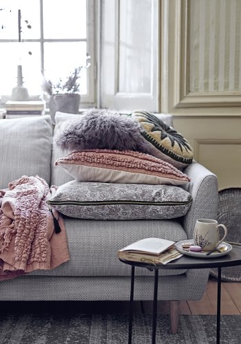 BLOOMINGVILLE Bea Becher, Natur, Steingut, D10xH10,5 cm