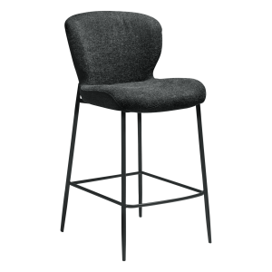 DAN-FORM GLORY Bordspall Raven svart boucltyg med svarta ben