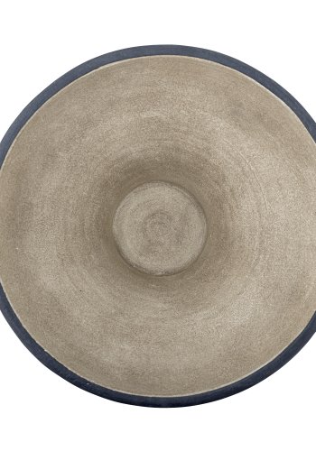 BLOOMINGVILLE Elfrida Schssel, Schwarz, Terrakotta (T31xH18,5 cm)