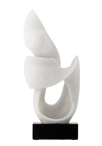 BLOOMINGVILLE Alistair Deco, Wei, Polyresin (L19xH43xB12 cm)