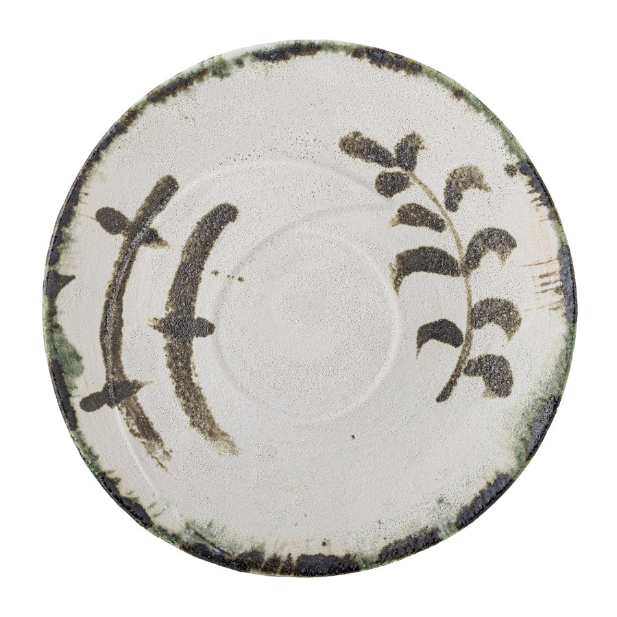 BLOOMINGVILLE Hadyn fad - hvid stentj (D44xH6)