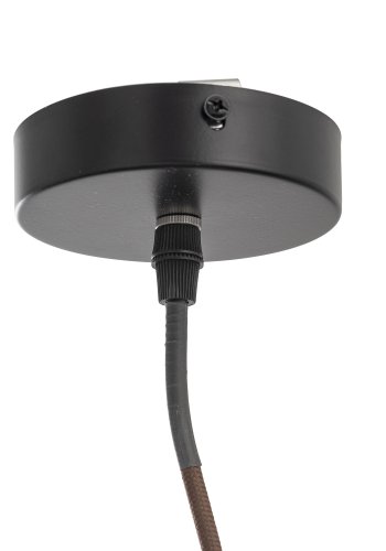 CREATIVE COLLECTION Ilua Pendelleuchte, Braun, Glas (T27xH23 cm)