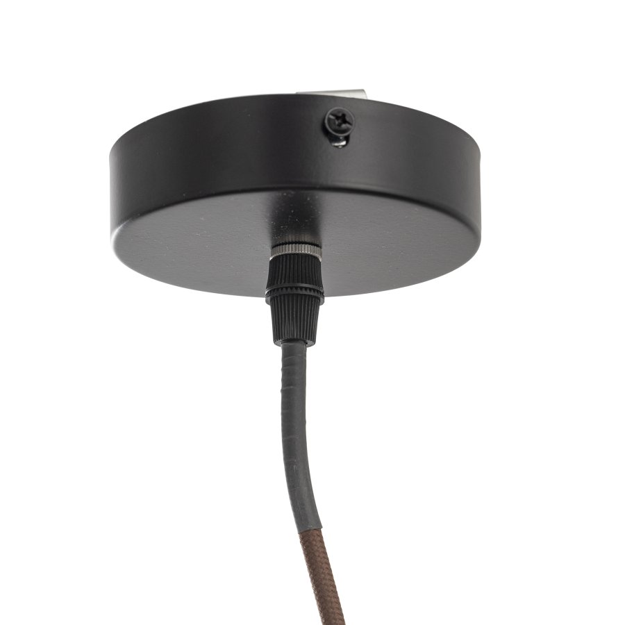 CREATIVE COLLECTION Ilua Pendelleuchte, Braun, Glas (T27xH23 cm)