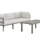 VENTURE HOME Copacabana soffgrupp 2 + 1 med bord - Brun / Vit Boucl�