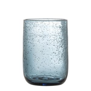 CREATIVE COLLECTION Tabby drikkeglas - bl glas (D7xH10,5) (st af 4)