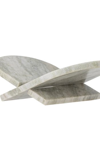 BLOOMINGVILLE Naza Zeitschriftenhalter, Natur, Marmor (L28xH11xB20 cm)