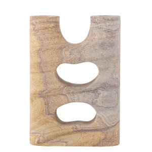 BLOOMINGVILLE Lodi lysestage - natur sandsten (L18xH25,5xB7)