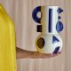 BLOOMINGVILLE Graphica Vase, Bl, Steinty