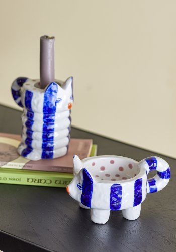 BLOOMINGVILLE Caty lysestake, bl, steinty