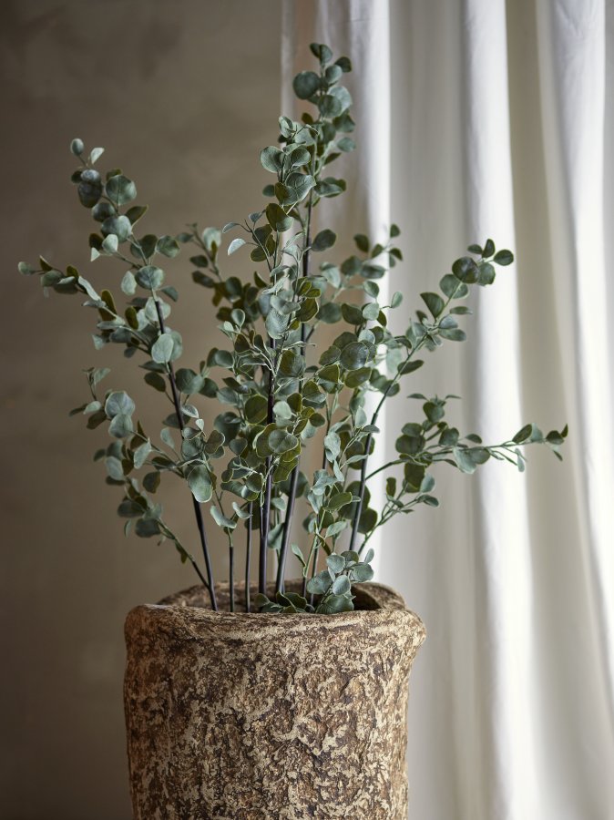 BLOOMINGVILLE Eucalyptus kunstig plante - grn plastik