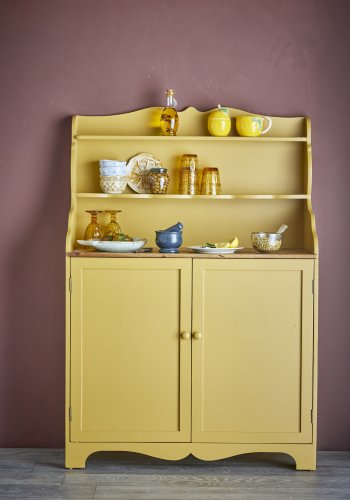 CREATIVE COLLECTION Libby Schrank, Gelb, Kiefer (L91,5xH134xB39 cm)