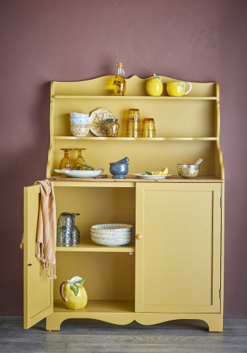 CREATIVE COLLECTION Libby Schrank, Gelb, Kiefer (L91,5xH134xB39 cm)