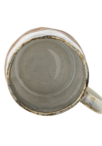 BLOOMINGVILLE Deana Tasse, Braun, Steingut (D8,5xH9 cm, 4er-Set)