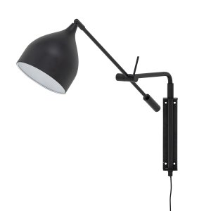 BLOOMINGVILLE Lyam vegglampe - svart jern