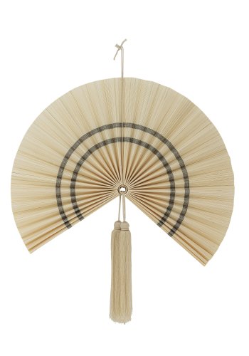 BLOOMINGVILLE Jaime Veggdekorasjon, Natur, Bambus (L70xH75 cm)