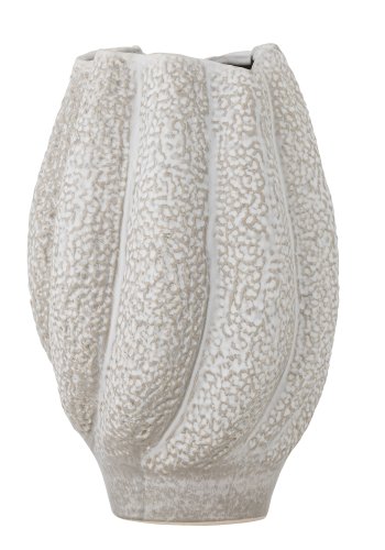 BLOOMINGVILLE Cove-vase, hvit, steinty