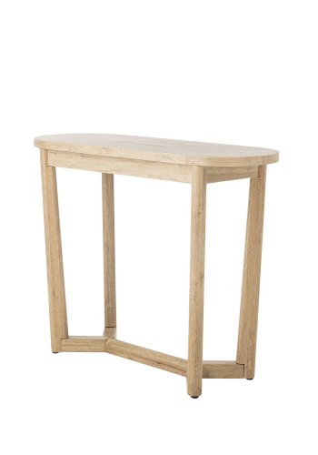 CREATIVE COLLECTION Serrone konsollbord, naturlig, gummitre