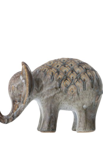 CREATIVE COLLECTION Longuro Deco, Braun, Steinzeug