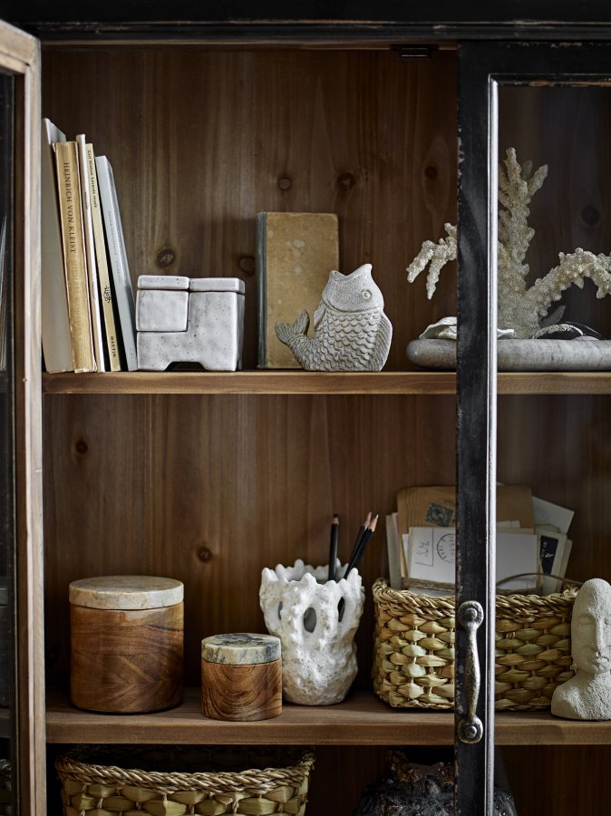 CREATIVE COLLECTION Hiro lysestake, gr, steinty