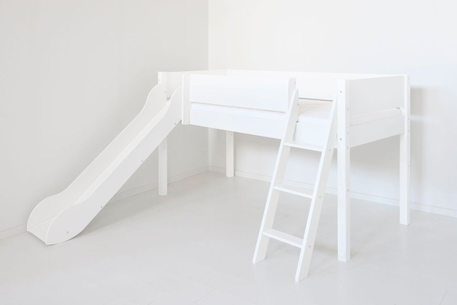 Manis-H Vilde Halvh�g s�ng med klassisk s�nggrind - 160 cm - 90x160