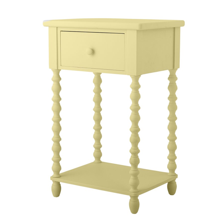 BLOOMINGVILLE Salino sidebord, gul, furu