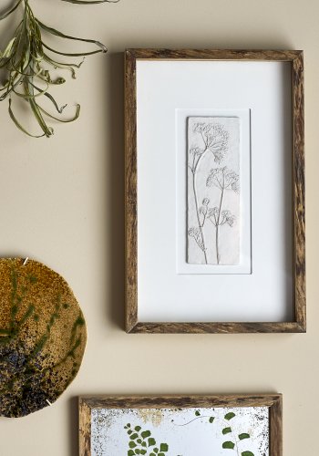 CREATIVE COLLECTION Mey Illustration mit Rahmen, Natur, Kiefer