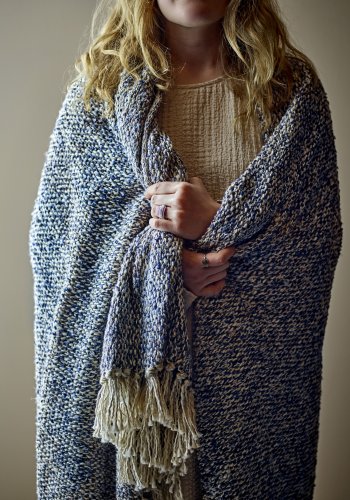 CREATIVE COLLECTION Ocean Plaid, Blau, Polyester (L160xB130 cm)