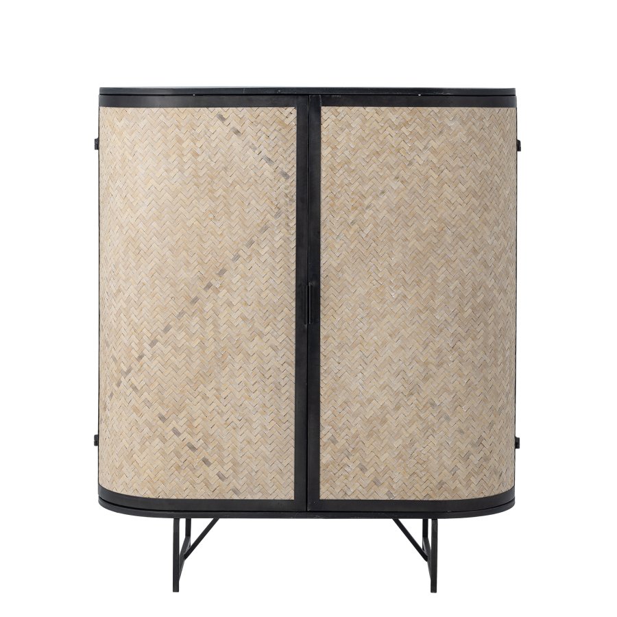 BLOOMINGVILLE Ember Schrank, Natur, Metall (L92xH105xB36,5 cm)