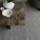 ROWICO Brooksville sofabord, kvadratisk - brun marmor og brun egefin�r (90x90)