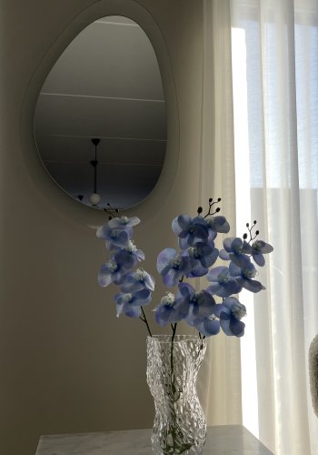 NORDVÄRK Aqua speil, gjennomsiktig