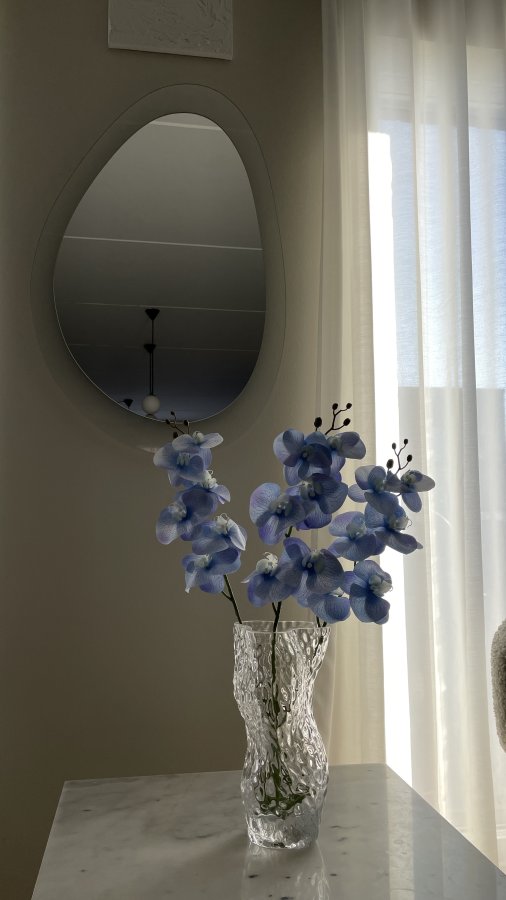 NORDVÄRK Aqua speil, gjennomsiktig