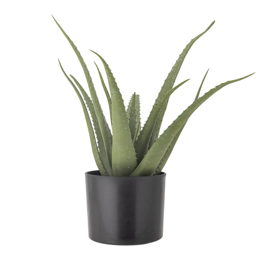 BLOOMINGVILLE Aloe kunstig plante - Grnn plast
