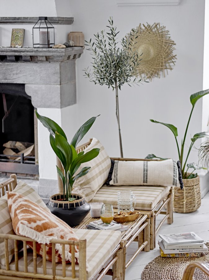 BLOOMINGVILLE Dixon Deco Bowl, Svart, Terracotta, D33xH20 cm