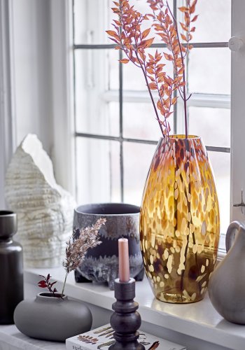 BLOOMINGVILLE Nano-Muschelvase – Polyresin (H:30)