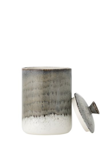 BLOOMINGVILLE Paula Jar, Grau, Steingut