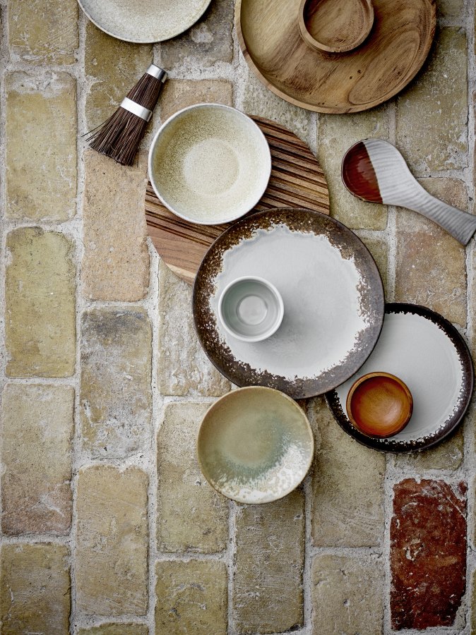 BLOOMINGVILLE Paula Teller, Braun, Steingut