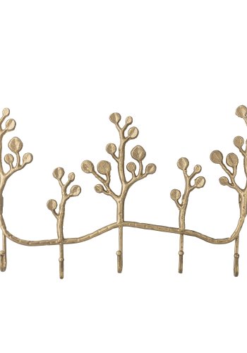 CREATIVE COLLECTION Padova Garderobenständer, Messing, Metall (L57xH31,5xB5 cm)