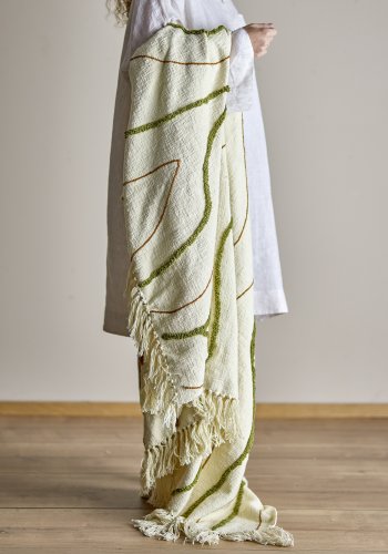 BLOOMINGVILLE Osasio Teppe, Grnn, Bomull OEKO-TEX