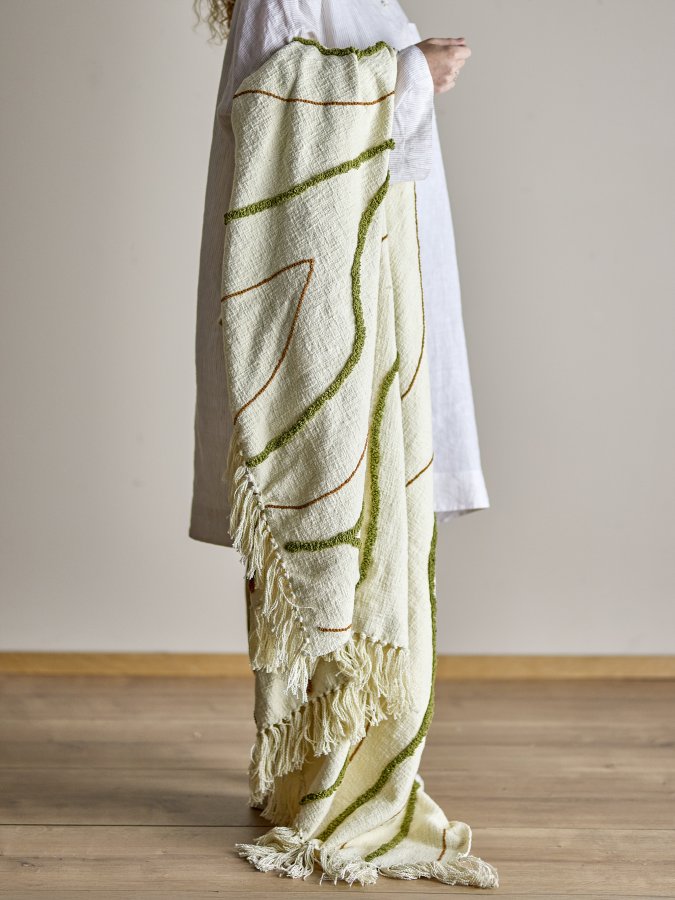 BLOOMINGVILLE Osasio Teppe, Grnn, Bomull OEKO-TEX