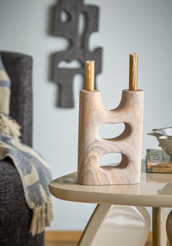 BLOOMINGVILLE Lodi lysestage - natur sandsten (L18xH25,5xB7)