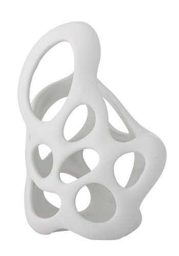 BLOOMINGVILLE Chanet Dekoration, Wei, Polyresin (L17,5xH22,5xB13,5 cm)