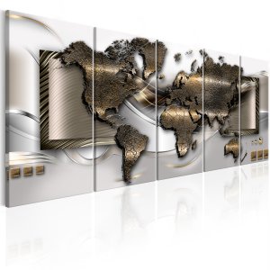 ARTGEIST verdenskort - Exclusive Map - Flere st�rrelser