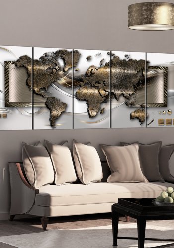 ARTGEIST verdenskort - Exclusive Map - Flere st�rrelser