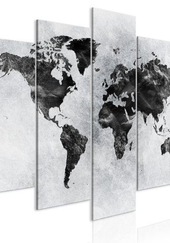 ARTGEIST verdenskort - Concrete World Wide - Flere st�rrelser