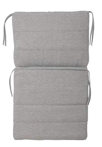 BLOOMINGVILLE Collin Gartenkissen - graues Polyester